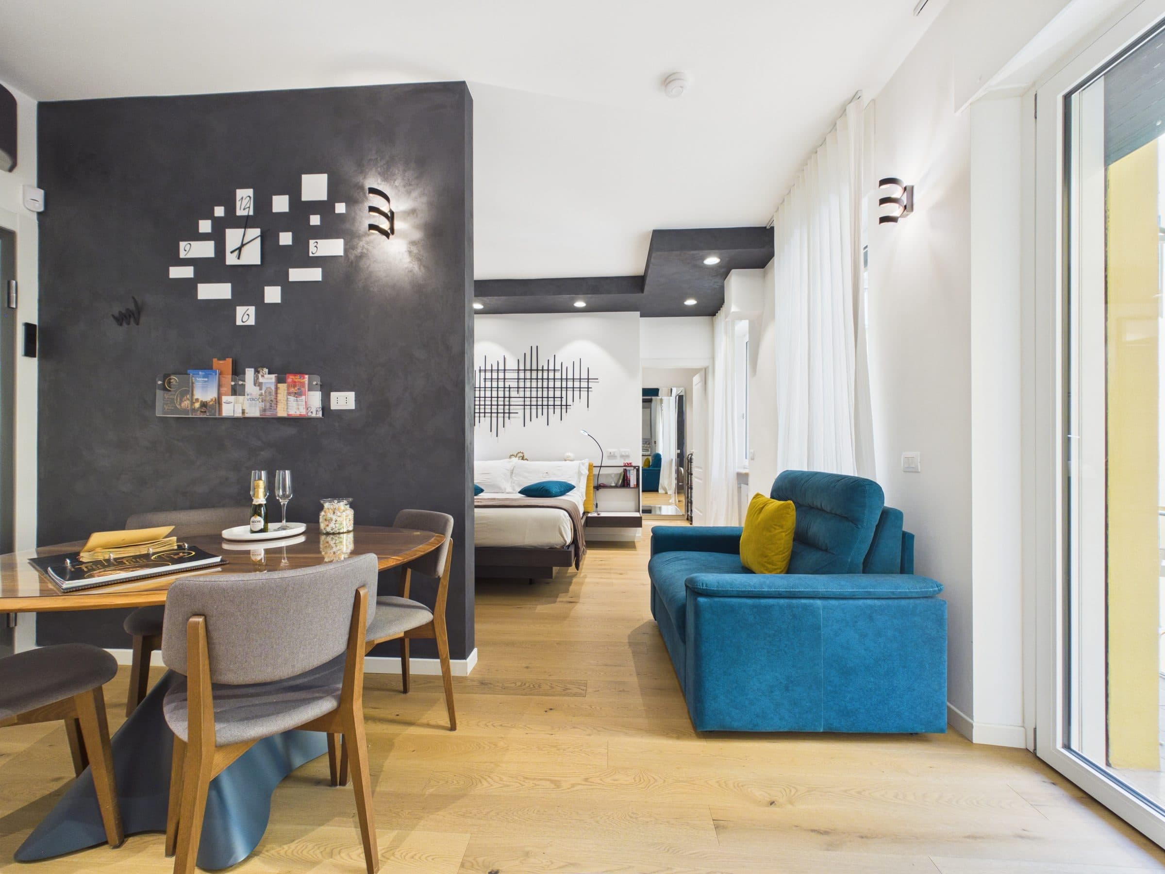Zona pranzo di Callas Luxury Suite